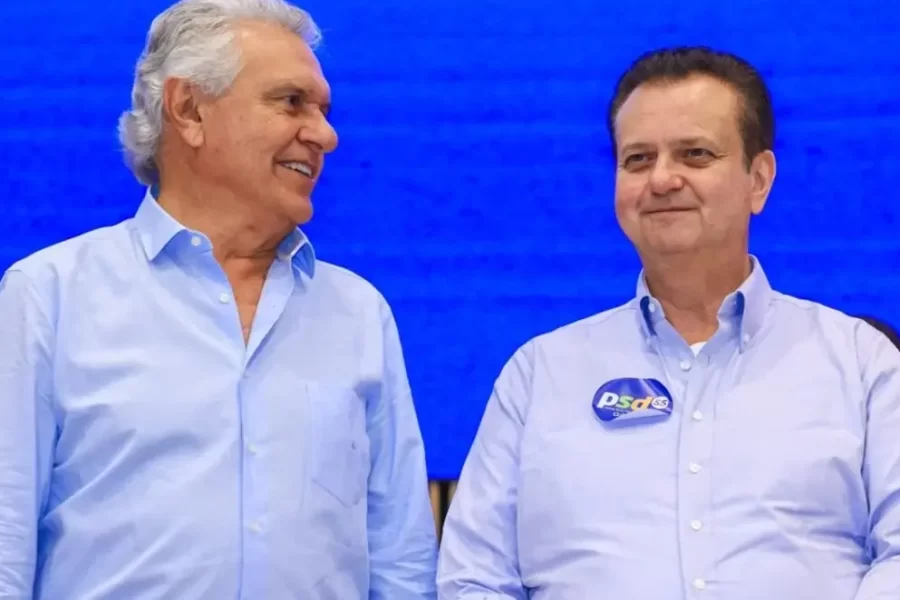 Caiado se filia ao PSD em evento com Kassab e dá primeiro passo rumo a 2026