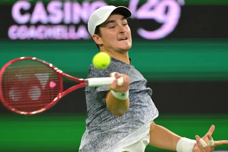 João Fonseca deixa Indian Wells mais confiante, após embate com Sinner