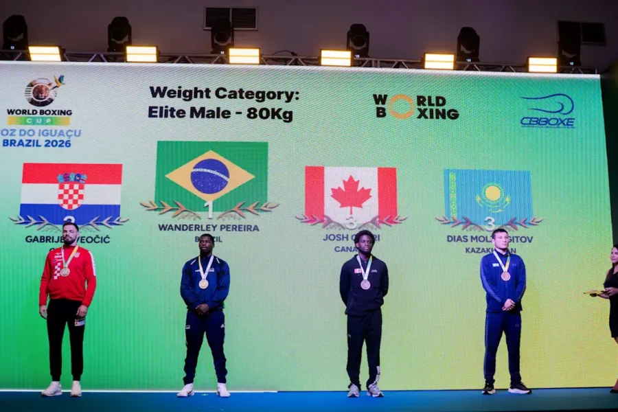 Brasil domina etapa da Copa do Mundo de boxe com 4 ouros e 5 pratas