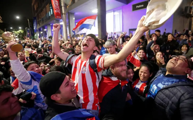 Paraguai decreta feriado nacional após vitória histórica sobre a Alemanha na Copa