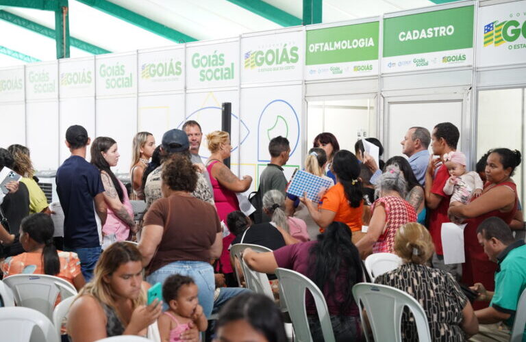 Saúde realiza mais de 1,6 mil atendimentos durante Goiás Social na Região Noroeste de Goiânia