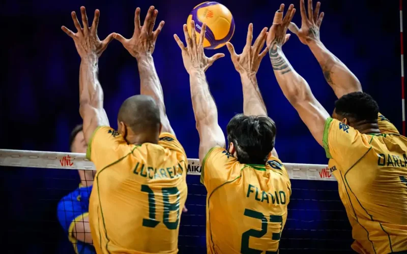 Brasil pega Itália atrás de reabilitação na Liga das Nações de vôlei