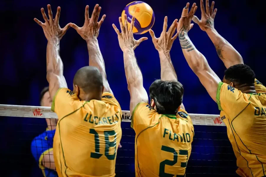 Brasil pega Itália atrás de reabilitação na Liga das Nações de vôlei