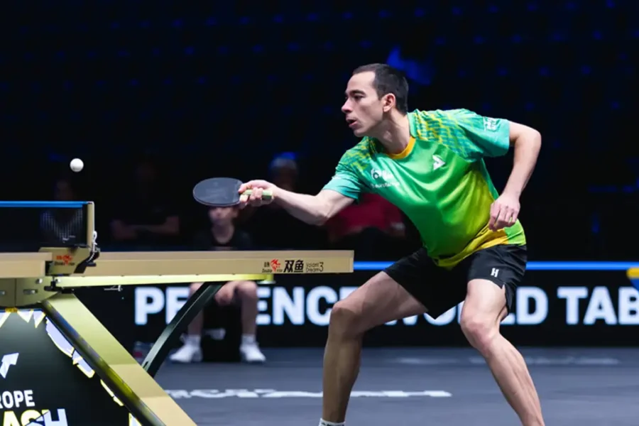 Calderano derrota japonês e vai às oitavas do Europe Smash, na Suécia