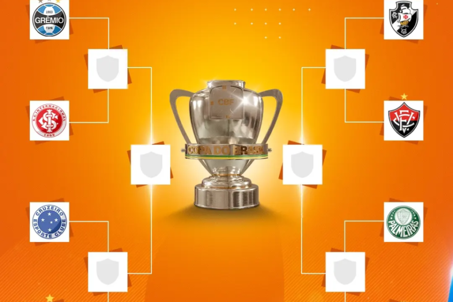 Copa do Brasil terá três clássicos nas quartas de final; veja os confrontos