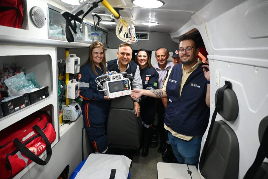 Goiânia reforça atendimento de urgência e emergência com novos desfibriladores