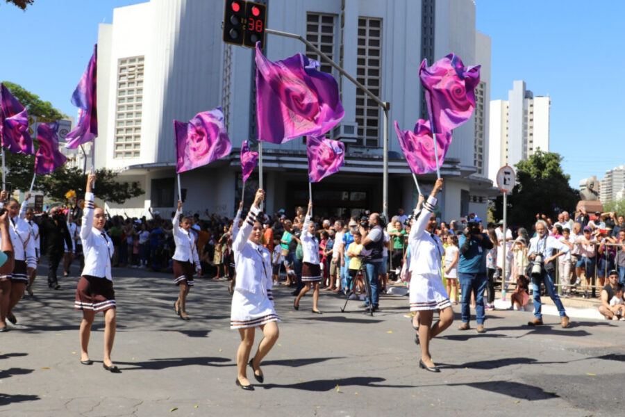 Goiânia celebra Independência do Brasil com desfile cívico-militar na Avenida Tocantins
