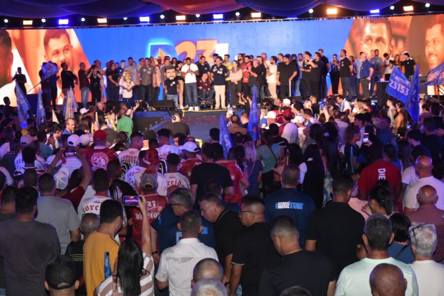 Em evento com apoiadores de todo o Estado, Policarpo lança candidatura a deputado estadual