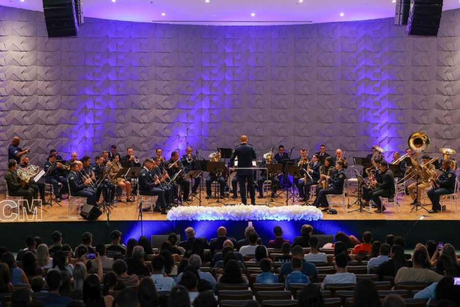 Concerto comemorativo marca 20 anos da Banda de Música da GCM