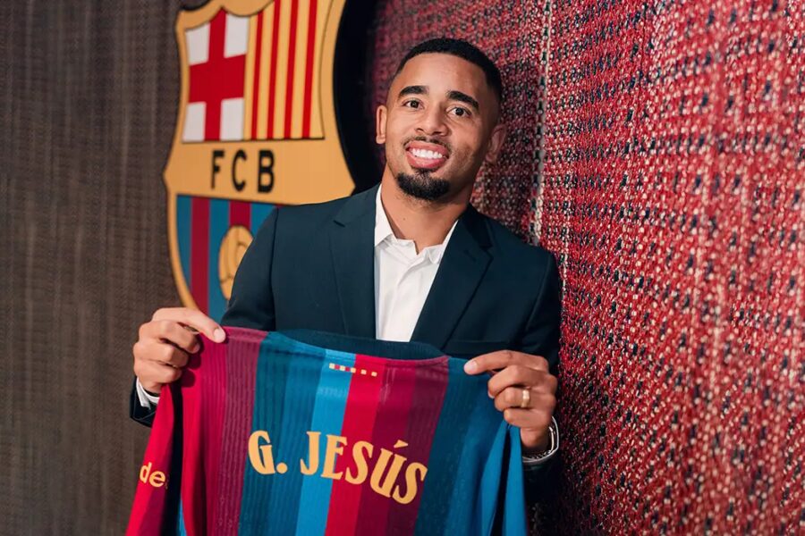 Barcelona acerta contratação de Gabriel Jesus por três temporadas