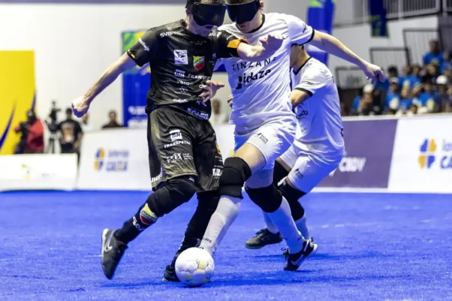 Brasileirão de futebol de cegos começa domingo no CT Paralímpico em SP
