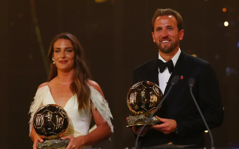 Harry Kane e Alexia Putellas vencem prêmio Bola de Ouro de 2026