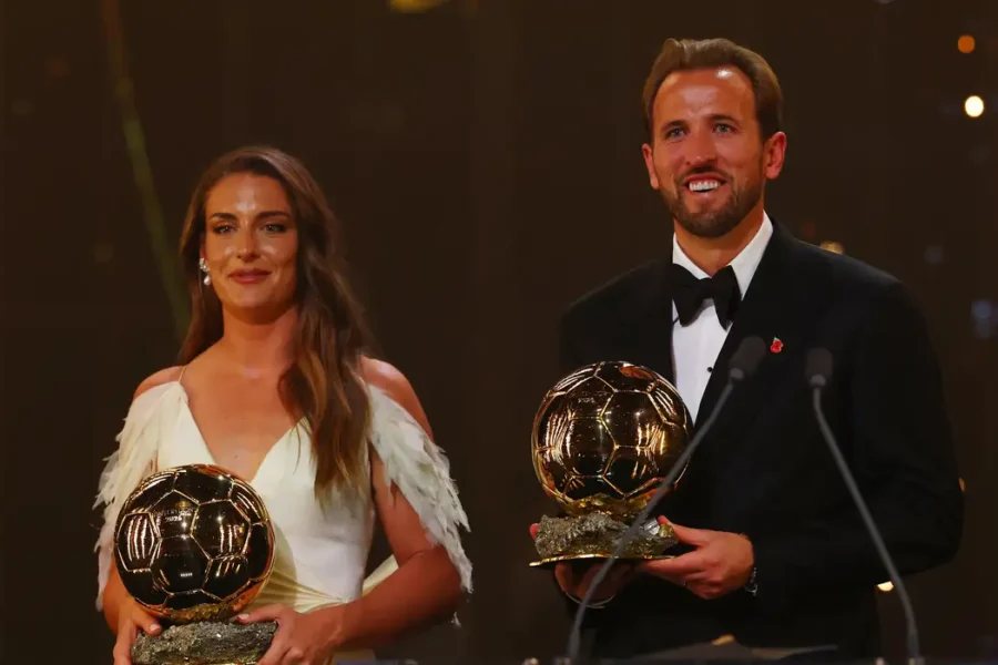 Harry Kane e Alexia Putellas vencem prêmio Bola de Ouro de 2026