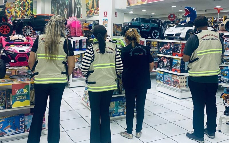 Procon Goiânia encontra variação de até 234% nos preços de presentes para o Dia das Crianças